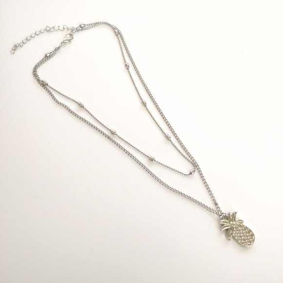 ๐โจ Pinapple Layer Necklace - Picture 2 of 4